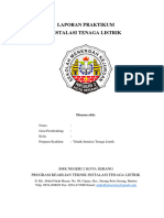 Laporan Praktikum Instalasi Tenaga Listrik-1