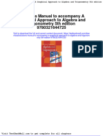 Full Download Solutions Manual To Accompany A Graphical Approach To Algebra and Trigonometry 5th Edition 9780321644725 PDF Full Chapter