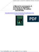 Full Download Solutions Manual To Accompany A Second Course in Statistics Regression Analysis 7th Edition 0321691695 PDF Full Chapter