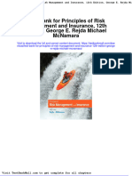 Full Download Test Bank For Principles of Risk Management and Insurance 12th Edition George e Rejda Michael Mcnamara PDF Full Chapter