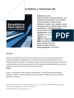 Estadistica Descriptiva y Nociones de PR