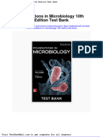 Full Download Foundations in Microbiology 10th Edition Test Bank PDF Full Chapter