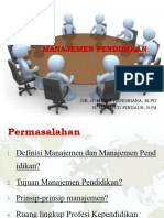 Manajemen Pendidikan