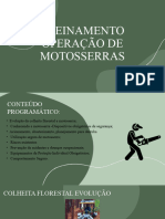 Treinamento - Operador de Motossera