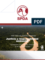 Justicia y Responsabilidad Ambiental TDA