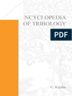 Enciclopedya of Tribologia