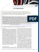 Kidney Treatment Guidelines For Hyponatremia