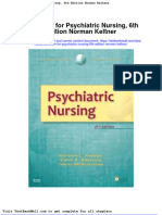 Full Download Test Bank For Psychiatric Nursing 6th Edition Norman Keltner PDF Full Chapter