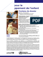 Soins Pour Le Développement de L'enfant