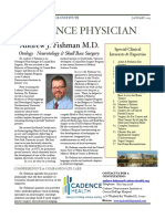 Cadence Physician: Andrew J. Fishman M.D