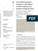 Stewart Et Al 2018 Committing To Quantum Resistance A Slow Defence For Bitcoin Against A Fast Quantum Computing Attack