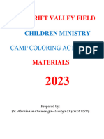 Coloring Activities Camp Materials 2023 .