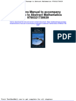 Full download Solutions Manual to Accompany Passage to Abstract Mathematics 9780321738639 pdf full chapter