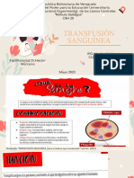 Transfusiones de Sangre