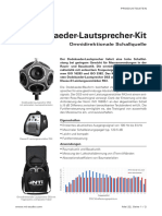 NTi Audio Dodekaeder Lautsprecher Set Produktdatenblatt