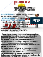 Lab Oratorios de Construccion Exposicion