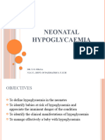 Neonatal Hypoglycaemia