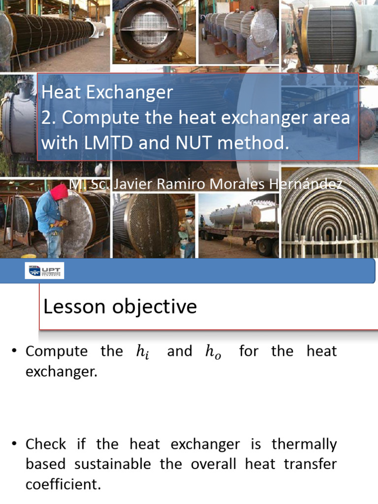 Heat Exchanger Area Calculation Guide | PDF | Science & Mathematics ...