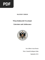 Download Literature and Adolescense -When Holden Left Neverland by Jose Alberto Arias Pereira SN70028289 doc pdf