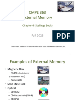 05 - Stallings CH6 External Memory