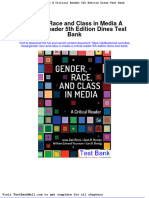 Full Download Gender Race and Class in Media A Critical Reader 5th Edition Dines Test Bank PDF Full Chapter