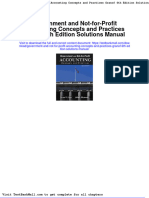 Full Download Government and Not For Profit Accounting Concepts and Practices Granof 6th Edition Solutions Manual PDF Full Chapter