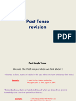 Past Tense Revision Powerpoint Grammar Guides - 104109
