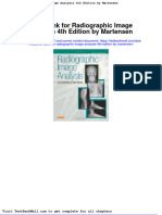 Full Download Test Bank For Radiographic Image Analysis 4th Edition by Martensen PDF Full Chapter