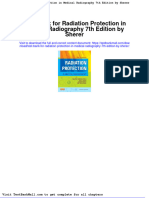 Full Download Test Bank For Radiation Protection in Medical Radiography 7th Edition by Sherer PDF Full Chapter
