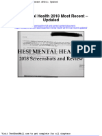 Full Download Hesi Mental Health 2018 Most Recent Updated PDF Full Chapter