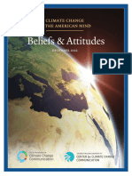 Climate Change in The American Mind Beliefs, Attitudes, December 2022