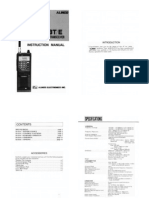VHF ALM-203TE Manuale Inglese