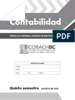 Contabilidad Módulo Iii - 2022-2