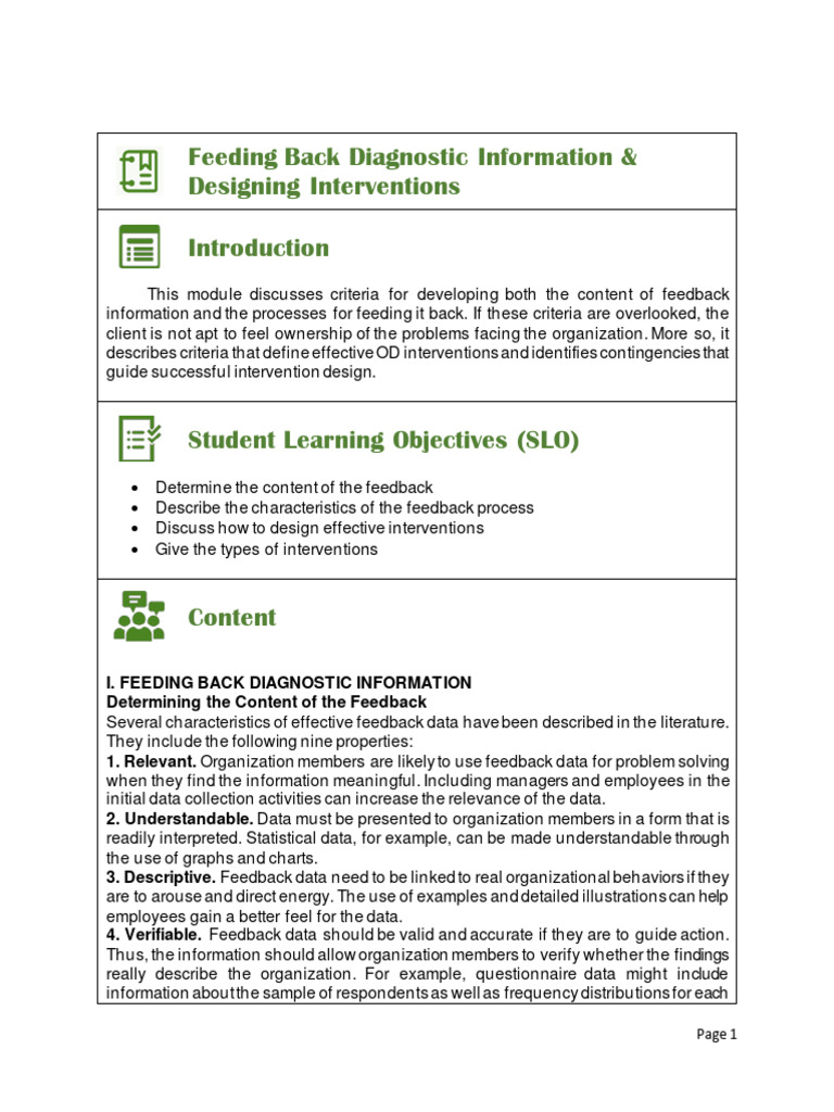Module Wk8 | PDF | Organization Development | Information