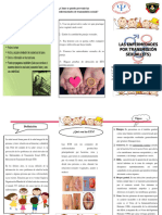 Triptico (Enfermedades de Transmision Sexual)