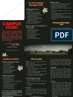 Campus Fear! - Digital Layout