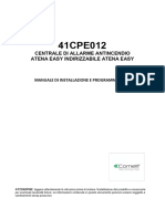 Manuale PDF Centrale Antincendio Atena Easy Comelit
