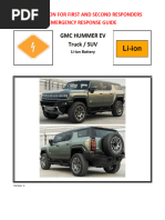 GMC Hummer EV SUV 2024 Emergency Response Guide - English