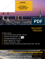 Topic 6 Development of Islamic Law Prophet-Companions