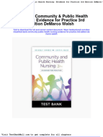 Full Download Test Bank Community Public Health Nursing Evidence For Practice 3rd Edition Demarco Walsh PDF Full Chapter