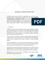 Edital de Credenciamento de Fornecedores Procompi 2023