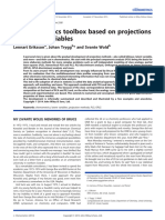 A Chemometrics Toolbox Based On Projecti