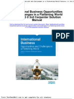 Full Download International Business Opportunities and Challenges in A Flattening World Version 3 0 3rd Carpenter Solution Manual PDF Full Chapter