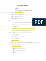 Reactivos Grupo 3 Relacion Centrica y Maxima Intercuspidacion