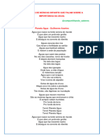 8 Sugestões de Músicas Infantis Que Falam Sobre A Importância Da Água