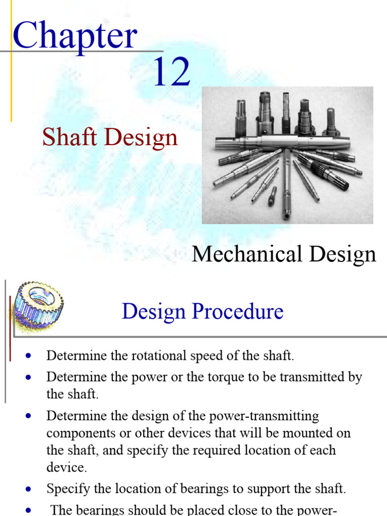 2Shaft Design Procedure Download Free PDF Bending Stress (Mechanics)