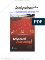 Full Download Test Bank For Advanced Accounting 13th Edition 13th Edition PDF Full Chapter