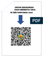 Scan Untuk Kehadiran Kejohanan Merentas Desa