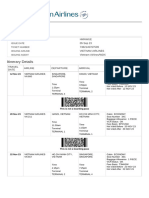 Electronic Ticket Receipt, November 12 For MR SOON LYE GOH