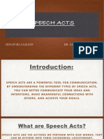 Speech Acts